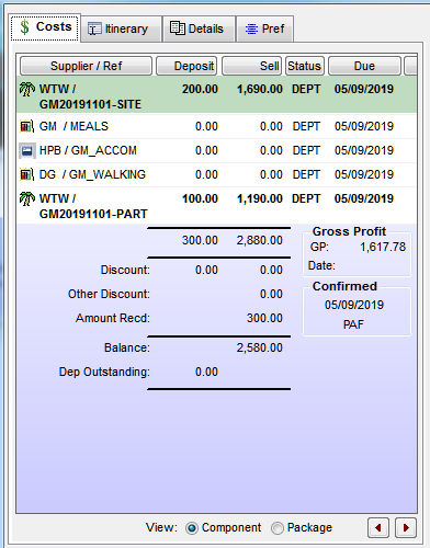 TSTravel Booking Administration